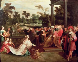 König Salomo und die Königin von Saba
